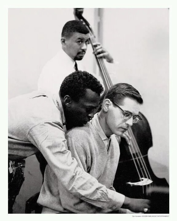 Miles Davis and Bill Evans