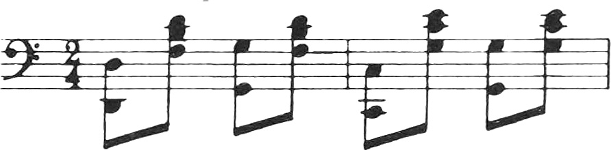 Ragtime bass